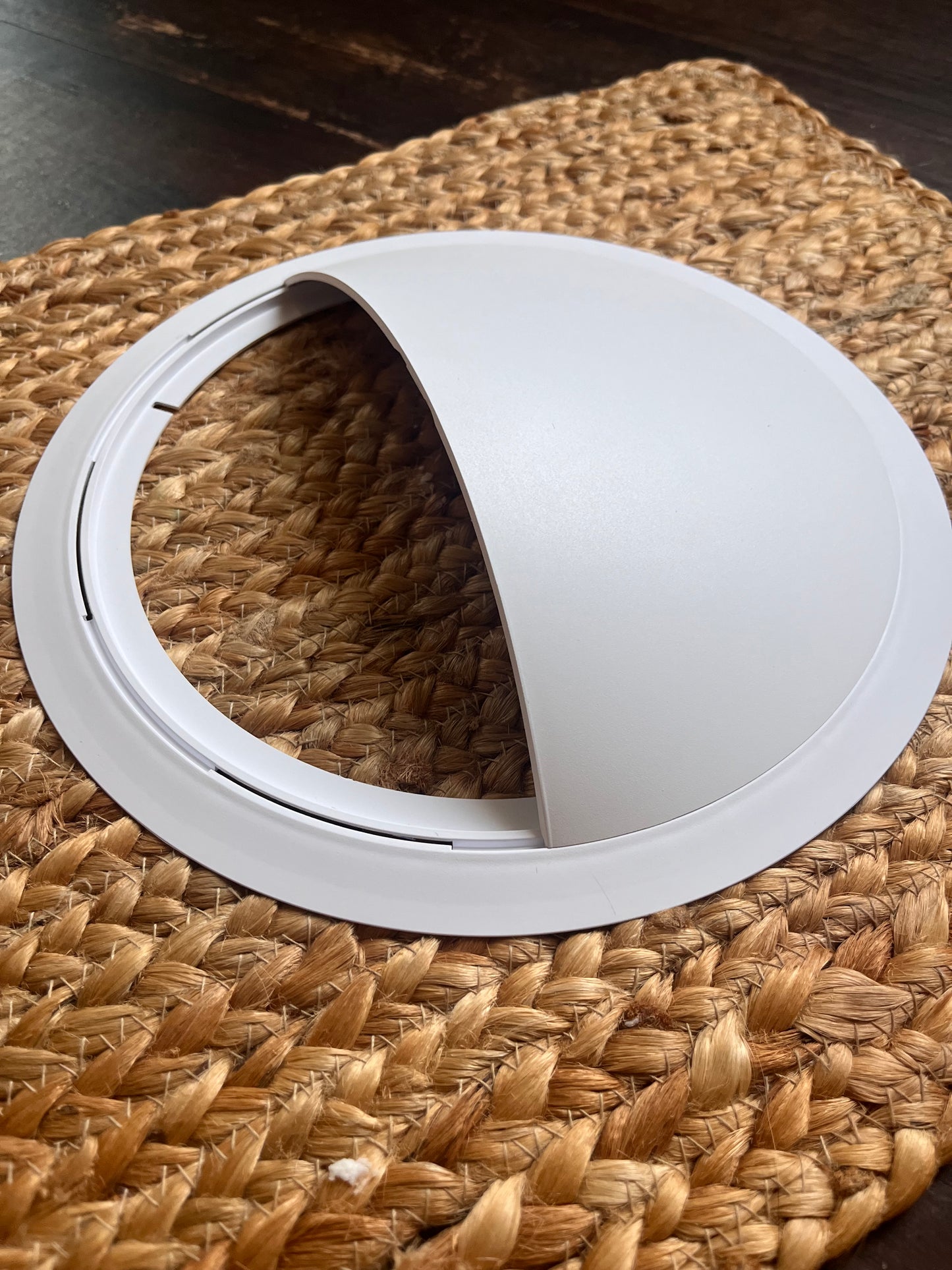 6" Half Moon Shield & Trim Assembly